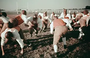 Sports Uniform Prints: 1930's High School Football