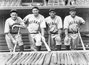 Dugout Prints: 1932 Chicago Cubs Players
