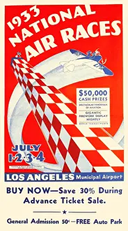 Races Prints: 1933 National Air Races