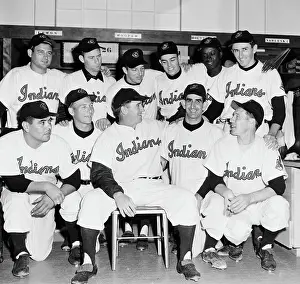1954 Cleveland Indians Pitching Staff