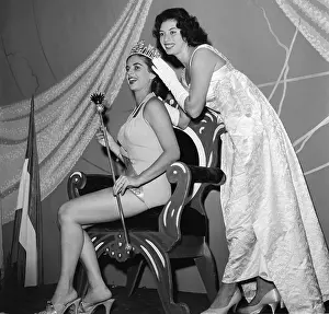 Lac0132 Prints: 1958 Miss Universe Contestants