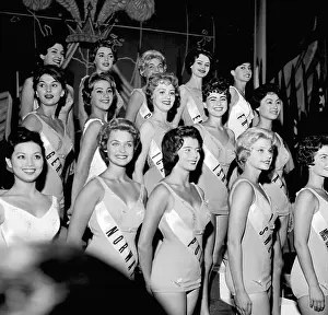 Lac0132 Prints: 1959 Miss Universe Contestants