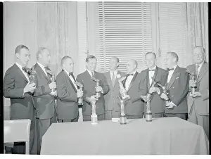 1960 Albert Lasker Awards Recipients Posing in Group Photo