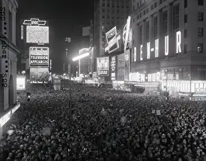 1960 New Year's Eve in Times Square