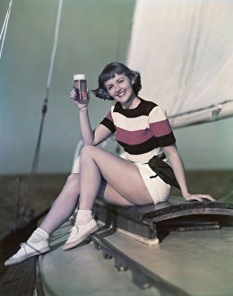 Casual Collection: 1960, One Person, Adults Only, Young Adult, One Woman Only, One Young Woman Only