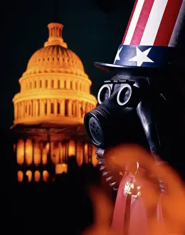 Motion Blur Prints: 1960s 1970s UNCLE SAM