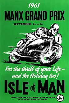 Race Prints: 1961 Manx Grand Prix