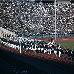 Crowds Prints: The 1964 Tokyo Olympic Opening Ceremony