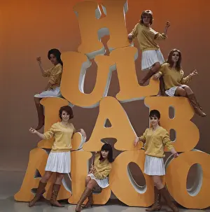 1965, Hollywood, NBC TV Studios, Hullabaloo Dancers