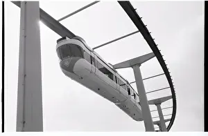 1964 1965 Worlds Fair Prints: 1965 World's Fair AMF Monorail