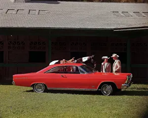 Stable Prints: 1966 Ford Fairlane 500 Two Door Hardtop