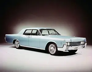 Light Blue Prints: 1966 Lincoln Continental Four Door Sedan