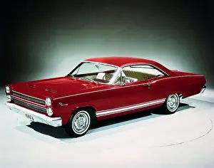 Prints of 1965-Detroit Michigan- 1966 Mercury Comet Cyclone GT Two-Door Hardtop Vintage Car Collection Prints: 1966 Mercury Comet Cyclone GT Two Door Hardtop