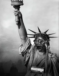 Mask Prints: 1970s STATUE OF LIBERTY