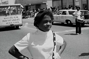 Huty33940 Prints: 1972 Watts Summer Festival - Parade