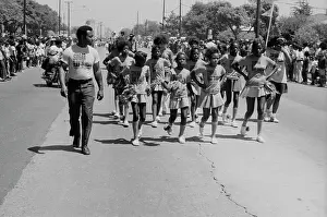 Huty33940 Prints: 1972 Watts Summer Festival - Parade