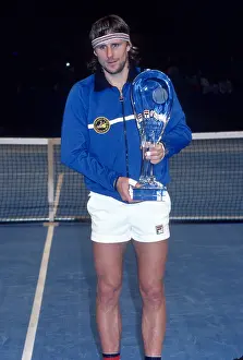 Bjorn Borg Prints: 1980 Volvo Masters Tennis Tournament