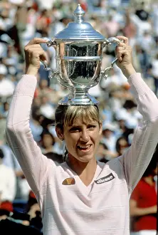 Chris Evert Prints: 1982 U.S. Open Tennis Tournament