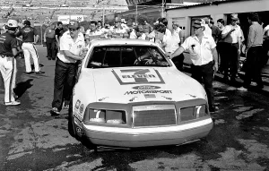 Prints of DAYTONA BEACH, FLORIDA - FEBRUARY 1984 Chasing Speed: Motorsport in Motion: 1984 Daytona 500