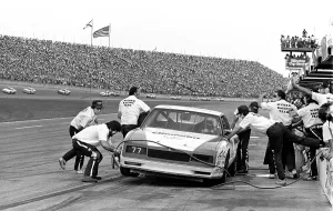 Prints of DAYTONA BEACH, FLORIDA - FEBRUARY 1984 Chasing Speed: Motorsport in Motion: 1984 Daytona 500