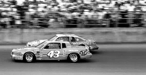 Prints of DAYTONA BEACH, FLORIDA - FEBRUARY 1984 Chasing Speed: Motorsport in Motion: 1984 Daytona 500