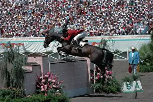 Huty31930 Prints: 1984 Summer Olympics - Equestrian - Individual Jumping