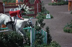 Huty31930 Prints: 1984 Summer Olympics - Equestrian - Individual Jumping
