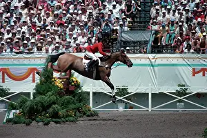 Huty31930 Prints: 1984 Summer Olympics - Equestrian - Individual Jumping