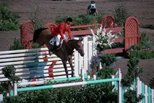 Huty31930 Prints: 1984 Summer Olympics - Equestrian - Individual Jumping