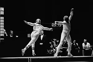 Huty31928 Prints: 1984 Summer Olympics - Fencing