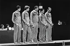 Huty31928 Prints: 1984 Summer Olympics - Fencing