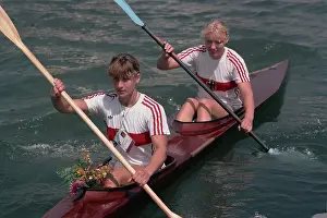 Huty31930 Prints: 1984 Summer Olympics - Kayaking - Women's K-2 500 Metres