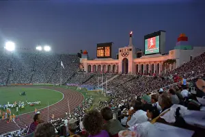 Huty31929 Prints: 1984 Summer Olympics - Los Angeles Memorial Coliseum