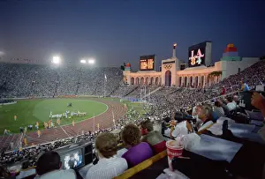 Huty31929 Prints: 1984 Summer Olympics - Los Angeles Memorial Coliseum