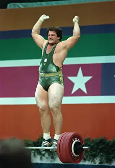 Huty31930 Prints: 1984 Summer Olympics - Super Heavyweight Weightlifting