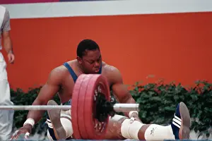 Huty31930 Prints: 1984 Summer Olympics - Super Heavyweight Weightlifting