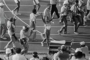 Huty31927 Prints: 1984 Summer Olympics - Women's 100 Metres Final