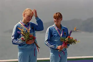 Huty31929 Prints: 1984 Summer Olympics - Women's K-2 500 Metres Canoeing