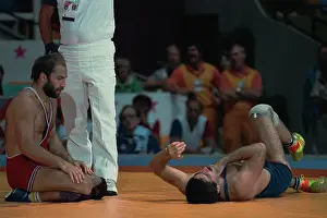 Huty31930 Prints: 1984 Summer Olympics - Wrestling - Men's Freestyle 74kg