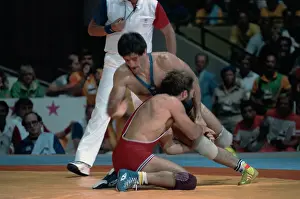 Huty31930 Prints: 1984 Summer Olympics - Wrestling - Men's Freestyle 74kg