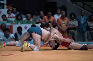 Huty31930 Prints: 1984 Summer Olympics - Wrestling - Men's Freestyle 74kg