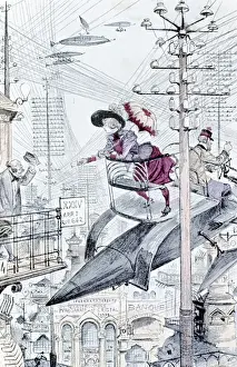 19th century artist interpretation of 20th century