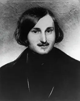 Realist Prints: 19th Century Portrait of Nikolay Vaselyevich Gogol