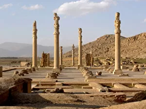 Images Dated 16th February 2007: 2, 500 years old ruins of Persepolis in Iran