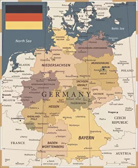 Images Dated 19th June 2018: 20 - Germany - Vintage Color Dark