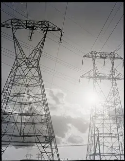 Voltage Prints: 200, 000-Volt Transmission Towers