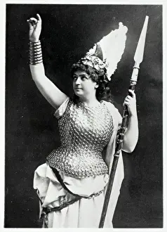Soprano Prints: 3/4 Length Photo Of Lilli Lehmann