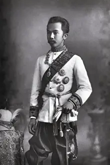 Prince Prints: 3/4 Length Portrait/Prince Of Siam/19C