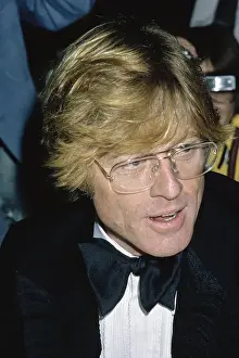 Prints of American actor Robert Redford, wearing a tuxedo and a bow tie, attends the 33rd Annual Directors Guild Awards, 14th March 1981. (Photo by Michael Ochs Archives/Getty Images) Robert Redford: Classic Hollywood Elegance: 33rd Annual Directors Guild Awards