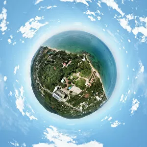 Images Dated 3rd April 2018: 360-degree Little Planet of Phu Quoc Island, Vietnam